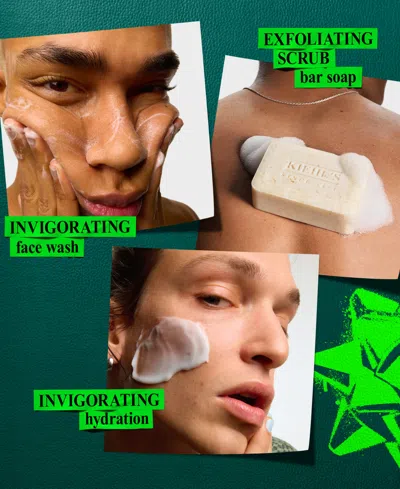 Kiehl's Since 1851 Kiehl's Men's Morning Reboot Set (worth £79) In Multi