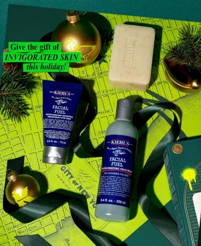 Kiehl's Since 1851 Kiehl's Men's Morning Reboot Set (worth £79) In Multi