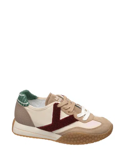 Keh-noo Panelled-design Sneakers In Neutral
