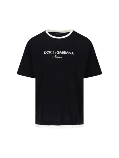 Dolce & Gabbana T-shirt In Black