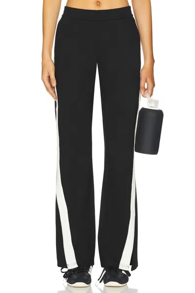 The Upside Petra Wide Leg Flare Pants In Black In Black