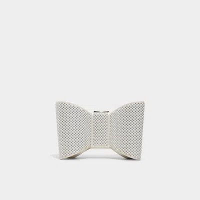 Aldo Dressboww In White Overflow In Silver