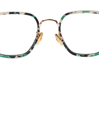 鲨鱼图案圆框眼镜