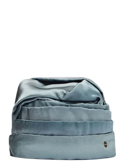 Flapper Anita Folded Hat In Blue