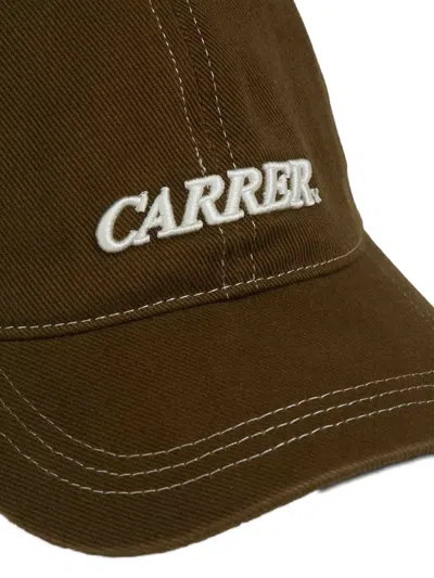 Carrera Logo-embroidered Cotton Cap In Green