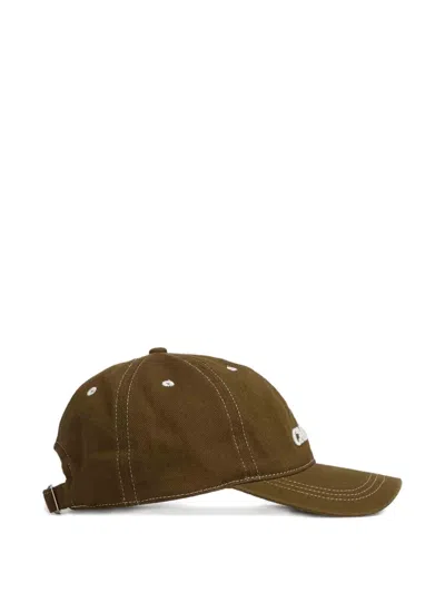 Carrera Logo-embroidered Cotton Cap In Green