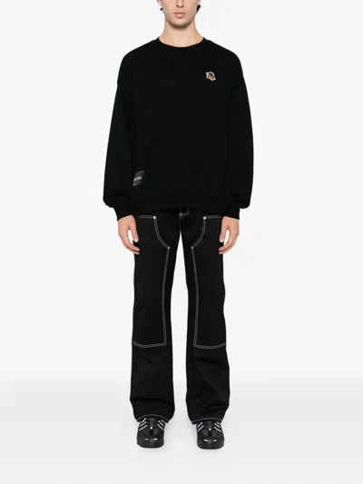 Izzue Logo-print Sweatshirt In Black