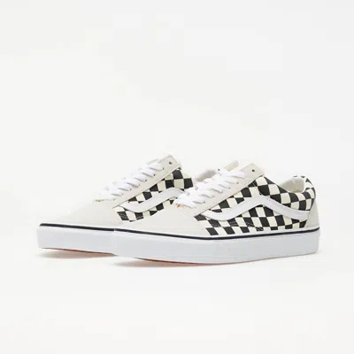 Vans Unisex  Old Skool Shoe In Checkerboard White In Multi