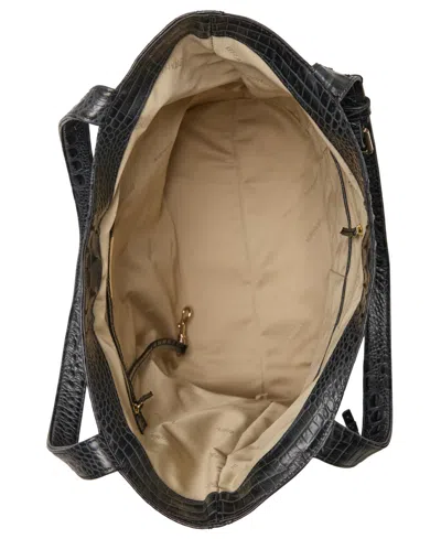 Brahmin Brayden Alden Road Large Tote Bag In Black