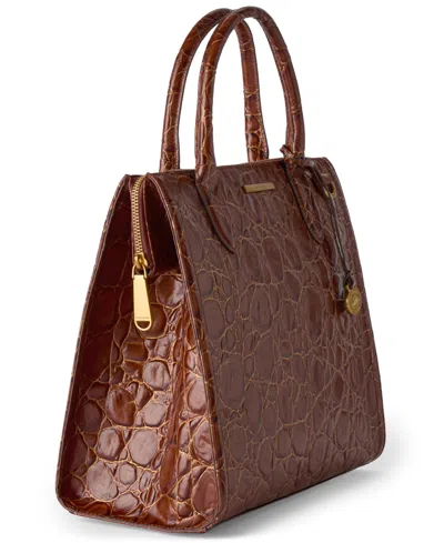 Brahmin Caroline Sparkling Cider Barnard Satchel Bag