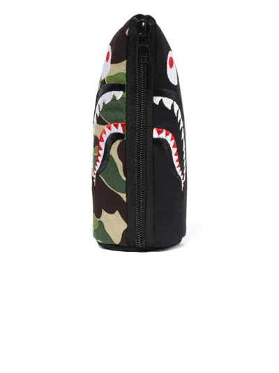 鲨鱼图案圆框眼镜