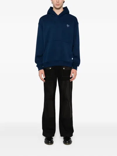 Izzue Slogan-print Sweatshirt In Blue