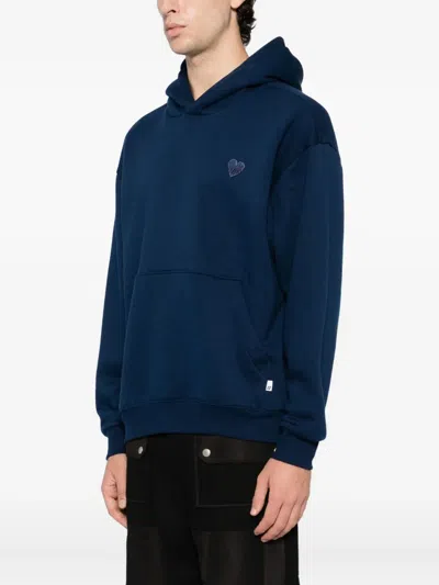 Izzue Slogan-print Sweatshirt In Blue