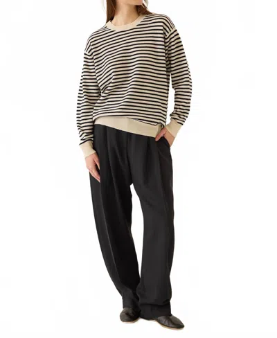 Demylee New York Neve Cashmere Sweater In Navy Ivory In Multi