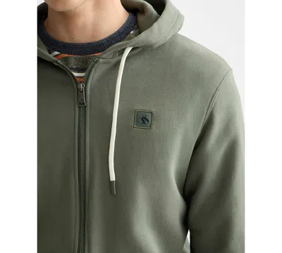 Scotch & Soda Men's Full Zip Hoodie In Green