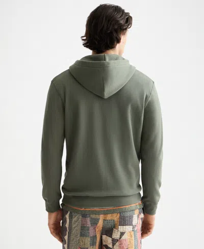 Scotch & Soda Men's Full Zip Hoodie In Green