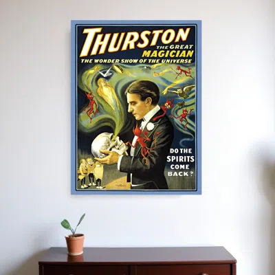 Hivvago Thurston Spirits Vintage Magic Unframed Print Wall Art In Multi