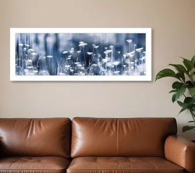 Hivvago Summer Dreams White Framed Print Wall Art In White