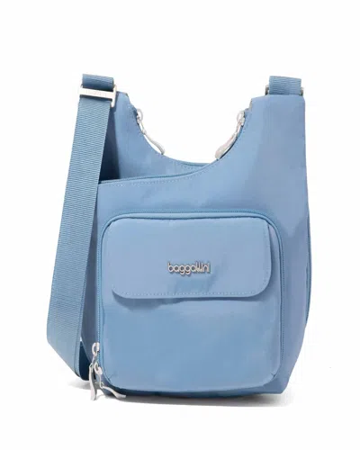 Baggallini Women's Criss Cross Bag Crossbody Bag In Blue