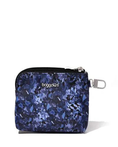 Baggallini On The Go Daily Rfid Zip Pouch In Multi