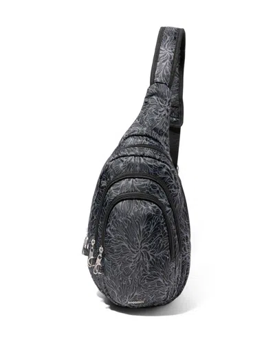 Baggallini Anti-theft Multi Zip Sling In Multi