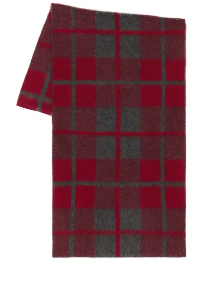 Guest In Residence The Plaid Big Scarf In Red