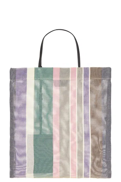The Row Barn Mini Tote Bag In Multi