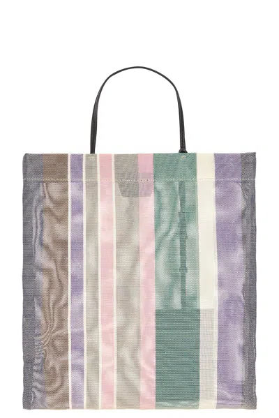 The Row Barn Mini Tote Bag In Multi