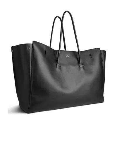 Balenciaga Bel Air Medium Carry All Bag In Black