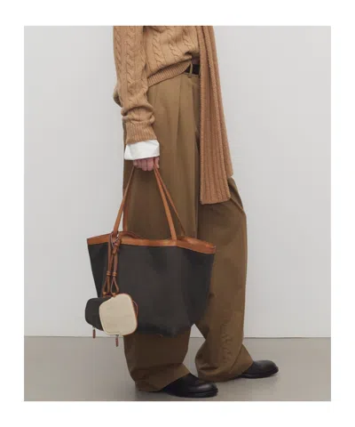 The Row Tailored Trousers With Pleats And Pockets In Brown