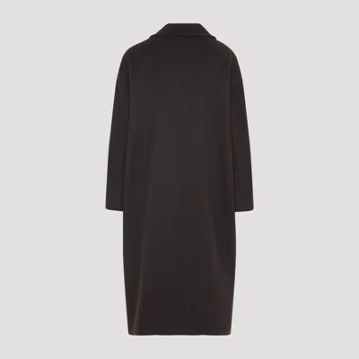Max Mara Oversized Coat In Cashmere, Alpaca And Wool In Brown
