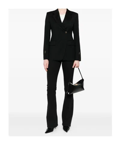 Dondup Button-fly Flared Jeans In Black