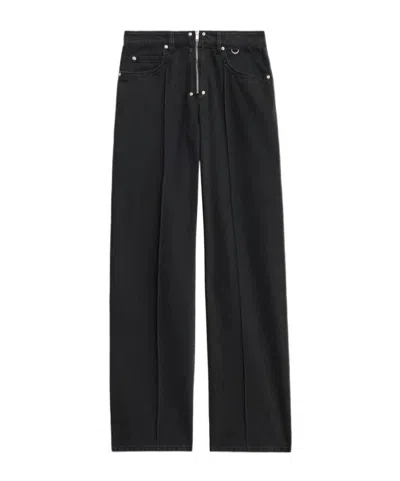 Isabel Marant Straight-leg Jeans In Black