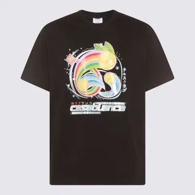 Casablanca Casa Way Mountain Printed T-shirt In Black