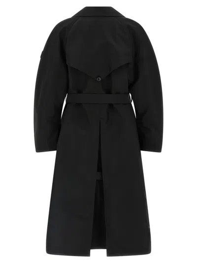 Moncler Genius Moncler X Edward Enninful Zake Technical Trench Coat In Black