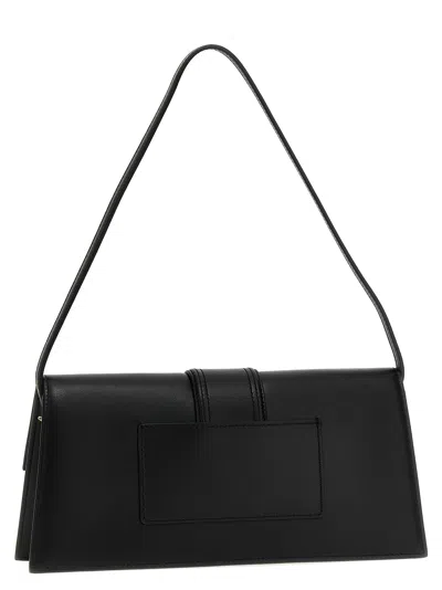 Jacquemus Le Bambino Long In Smooth Leather Bags In Black