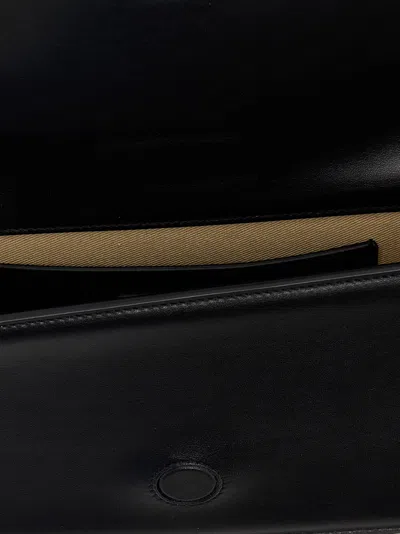 Jacquemus Le Bambino Long In Smooth Leather Bags In Black