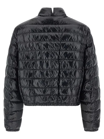 Moncler Genius Moncler X Edward Enninful Knut Short Glossy Down Jacket In Black