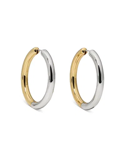 Kate Spade New York Interlock Medium Hoop Earrings, 1.4 In Multi