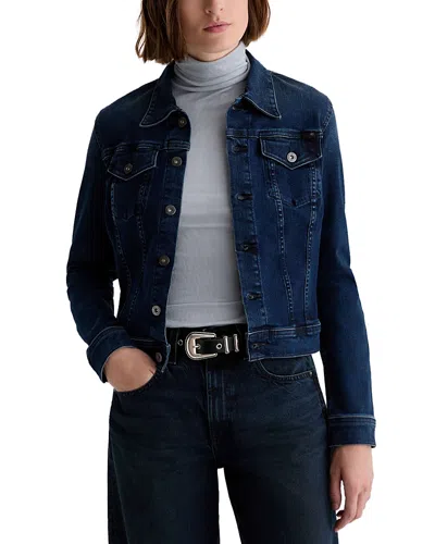 Ag Robyn Denim Jacket In Blue