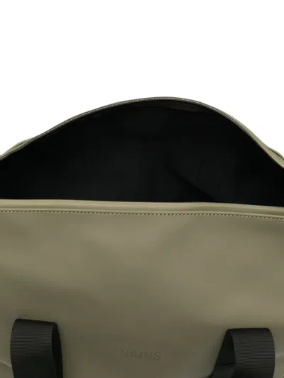Rains Hilo Weekend Rubberised Holdall In Green