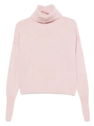 Incentive! Cashmere Turtleneck Sweater In Pink