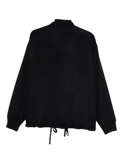 Barena Venezia Drawstring Bomber Jacket In Blue