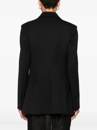 P.a.r.o.s.h Double-breasted Blazer In Black