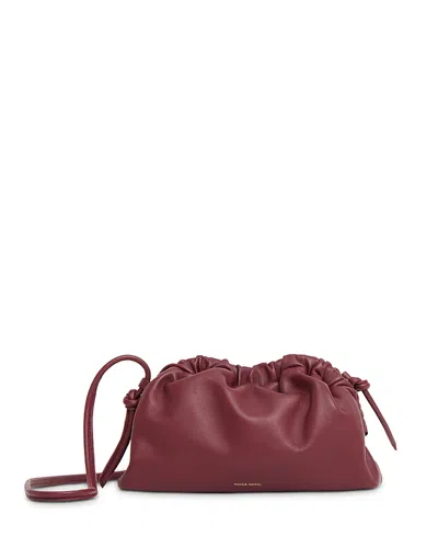 Mansur Gavriel Oversized Cloud Clutch In Pomegranate