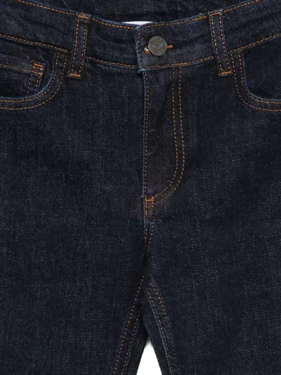 Trussardi Junior Five-pocket Jeans In Blue