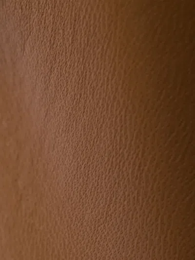 Prada Stretch Nappa Leather Boots In Brown