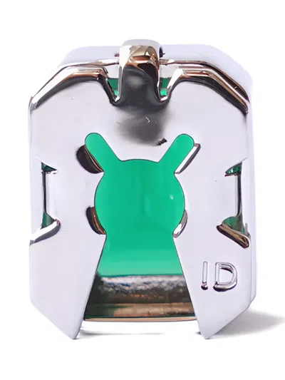 Izabel Display Mega Rectangle Button Cover In Green