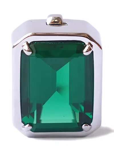 Izabel Display Mega Rectangle Button Cover In Green