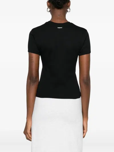 Coperni 4 Play Baby Tee In Black